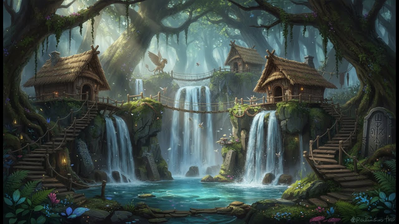 Peaceful Medieval Autumn 🍁 Fantasy Music Background