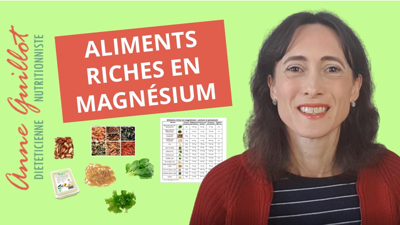 Aliments riches en magnésium