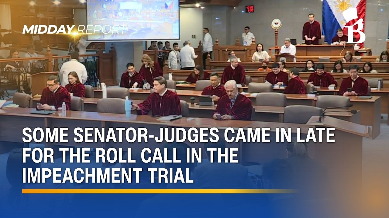 Day 11 of VP Sara Duterte impeachment trial opens with only 16 senator-judges present