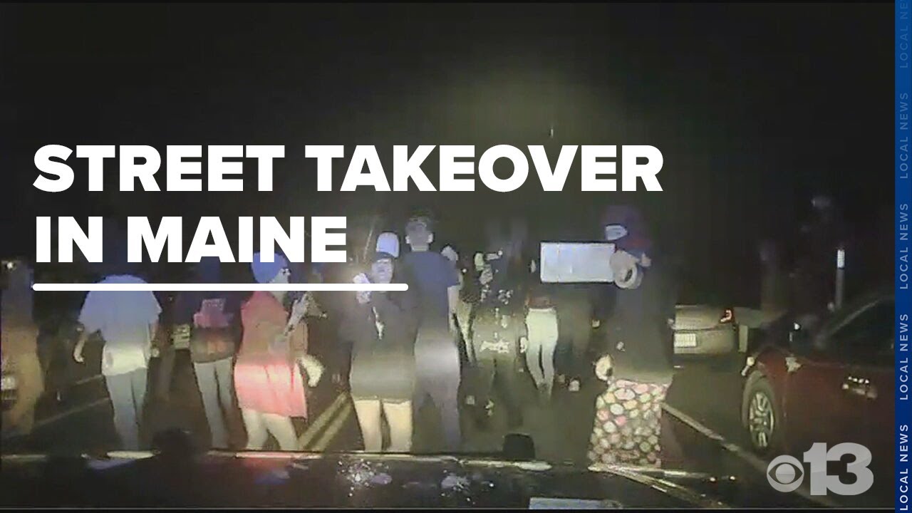 Late-night street takeovers hit 5 southern Maine towns, new dashcam footage released