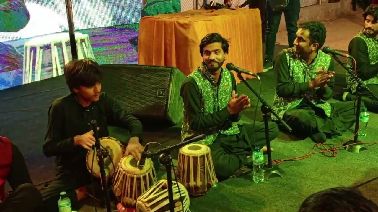 first university qawali night Owais Khan Dhamal