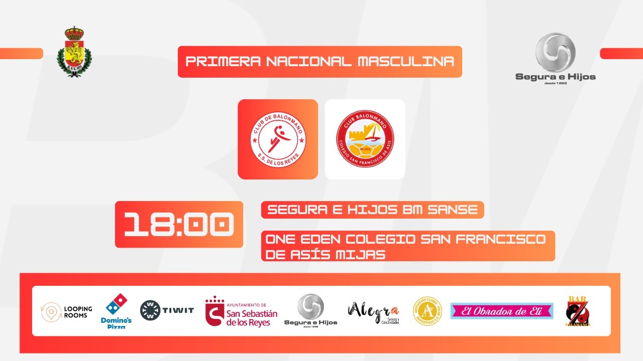 SEGURA E HIJOS BM SANSE vs ONE EDEN COLEGIO SAN FRANCISCO DE ASÍS MIJAS