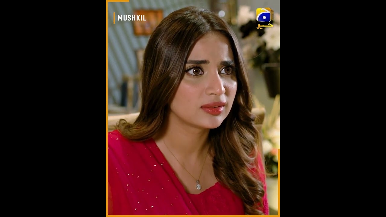 Mushkil Drama Best scene 🔥❤️ #mushkil #sabooraly #khushhalkhan