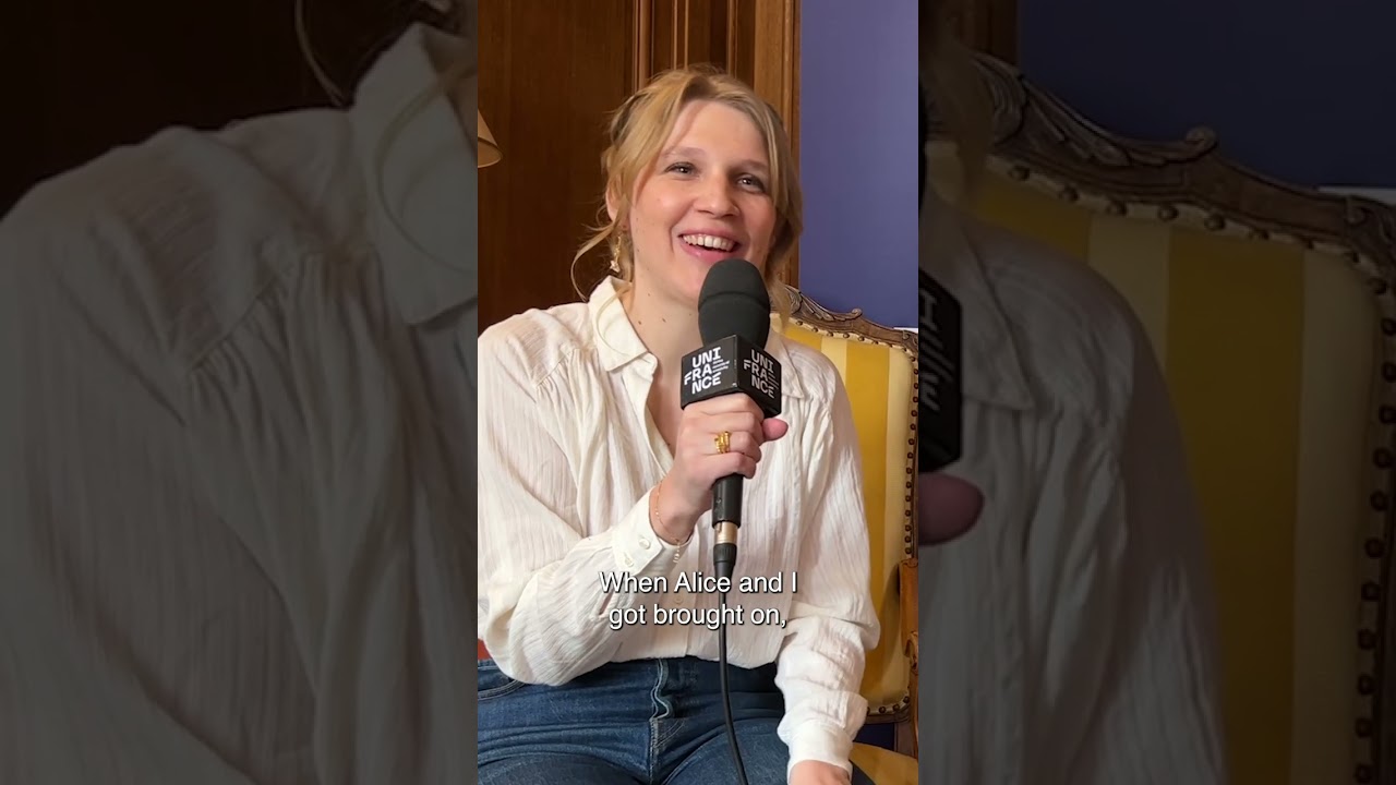 Cl&eacute;mence Madeleine-Perdrillat & Alice Vial talk about the series 'Drops of God'(Les gouttes de Dieu)