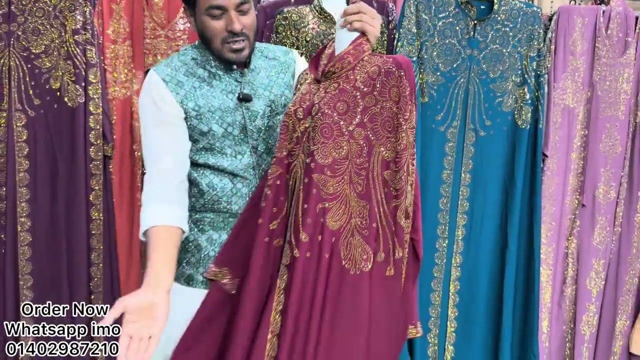 আলাদা করা ডিজাইন দুবাই চেরী কটি বোরকা আবায়া 🔥Dubai cheri febris abaya borka 🛍️@stylishabaya 