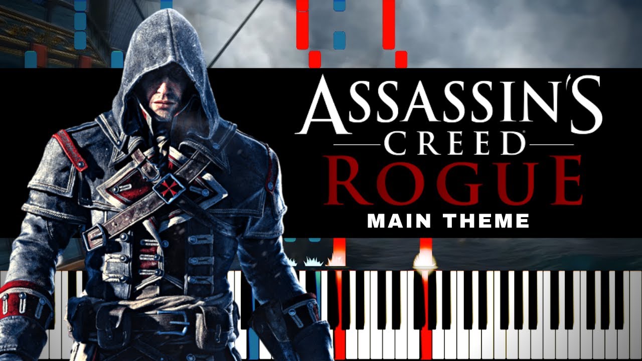 Assassin's Creed Rogue (Main Theme) - Piano Tutorial