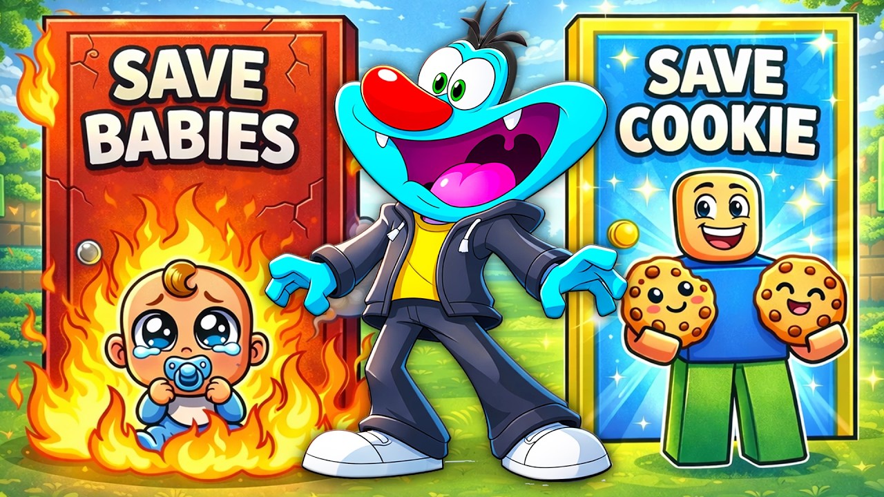 OGGY And JACK Doing Challenge In ROBLOX WOULD YOU RATHER, But It ACTUALLY HAPPENS...ft.Oggy