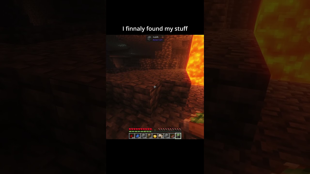 w końcu znalazłem swoje rzeczy... #minecraft #gaming #memes #ytshorts #minecraftpl #minecraftmemes