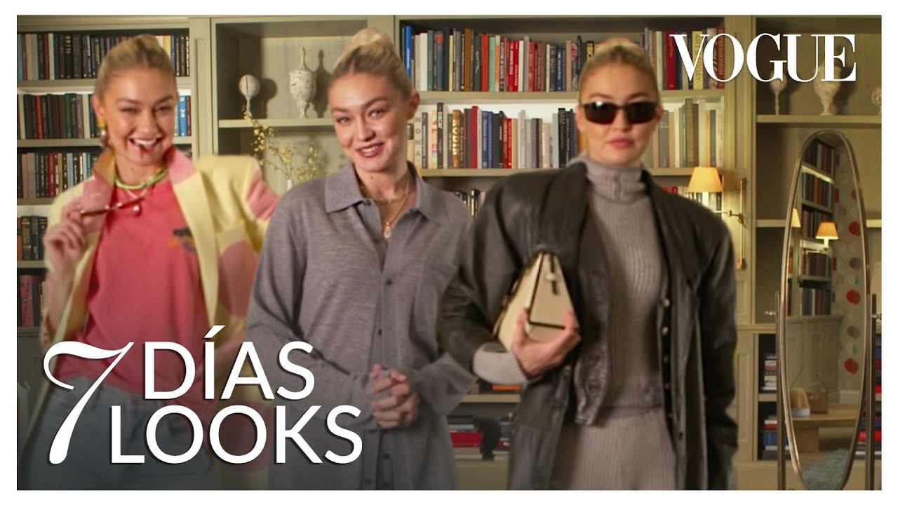 Gigi Hadid muestra cómo llevar looks de invierno | 7 días, 7 looks | Vogue México y Latinoamérica