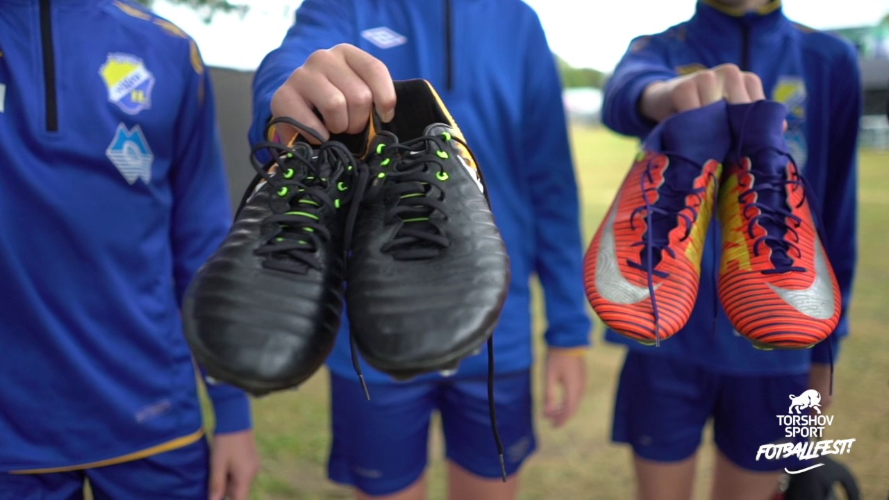 Hvilke fotballsko blir brukt på Ekebergsletta?