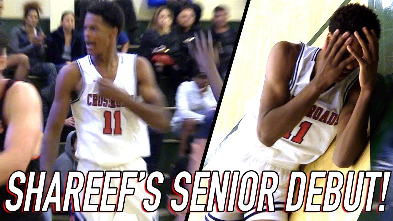 Shareef O'Neal Goes Down Hard AGAIN Saving Game! 31 POINT SENIOR DEBUT in BATTLE VS Beverly Hills