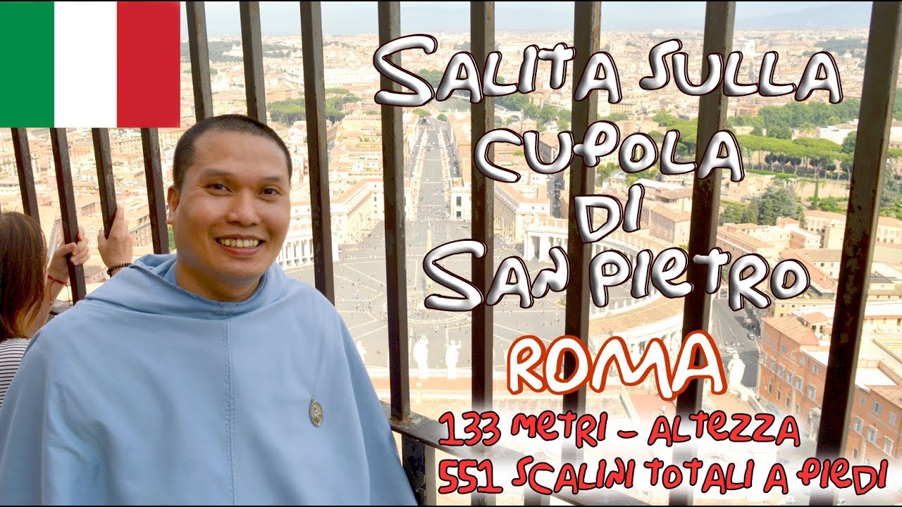 Salita sulla Cupola di San PietroeFontana di Trevi-Roma 2019