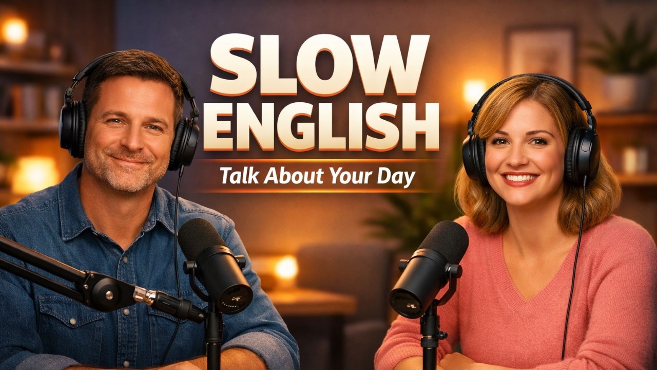 Easy English Listening Practice | Talk About Your Day