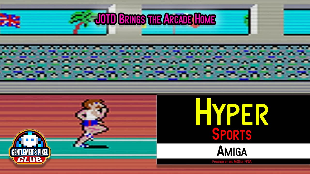 Hyper Sports &ndash; Arcade-to-Amiga Conversion by JOTD (2025) | Gameplay & Commentary on MiSTer FPGA