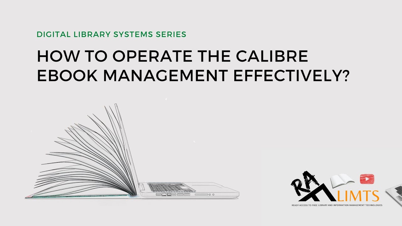 Effective and easy operations of Calibre eBook Management | Digital Library System Series