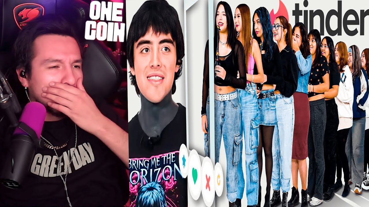 RobertoCein REACCIONA a EL CHISPAS VS 20 MUJERES (TINDER EN LA VIDA REAL) | ONE COIN 🪙