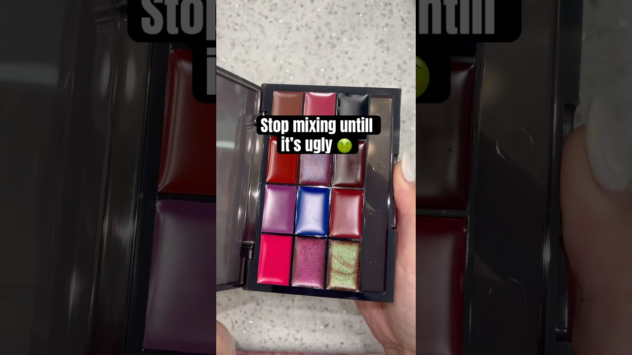 Mixing shades untill it’s UGLY 🤢 