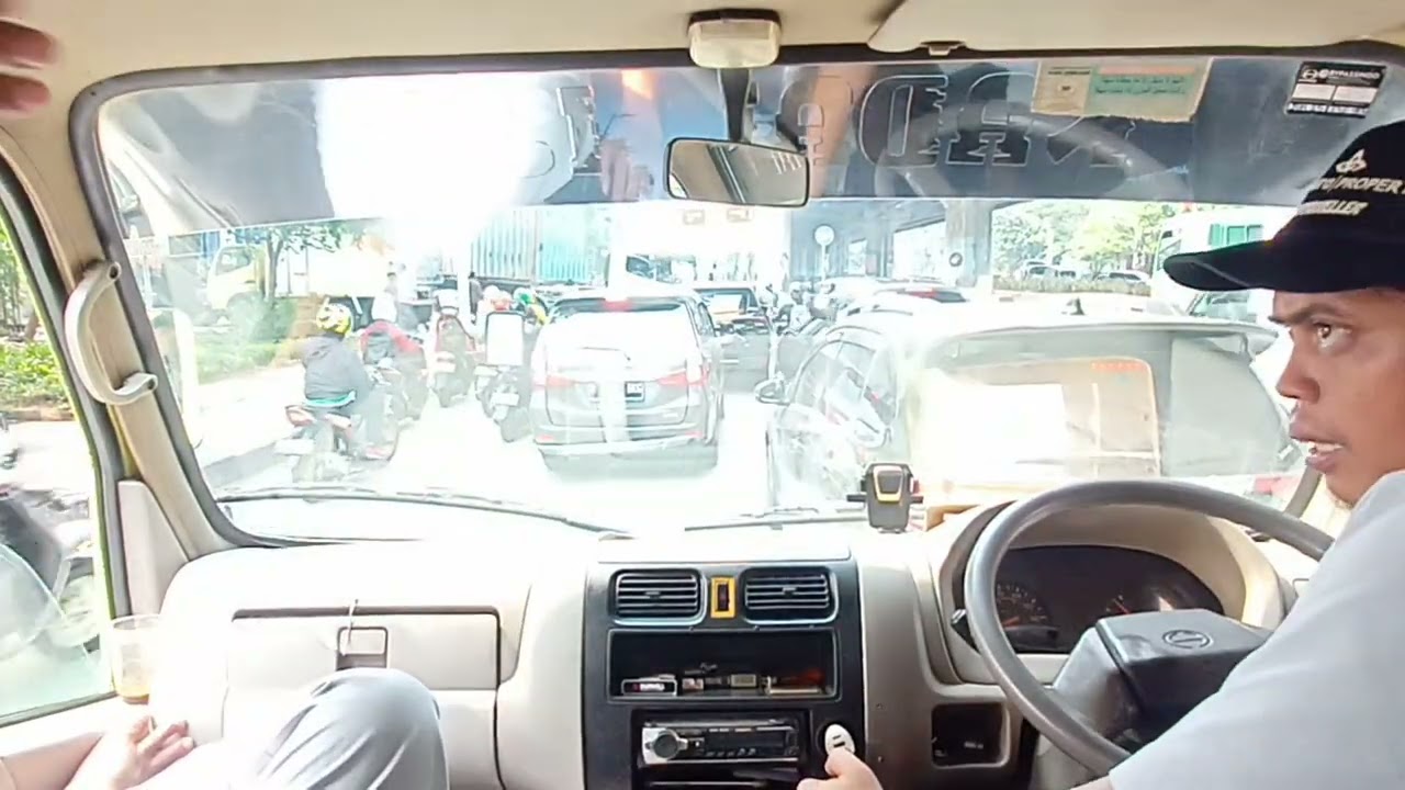 #trending [Part~4] Driving Tanah Abang Via Tol Pejompongan.@Kadalijo141