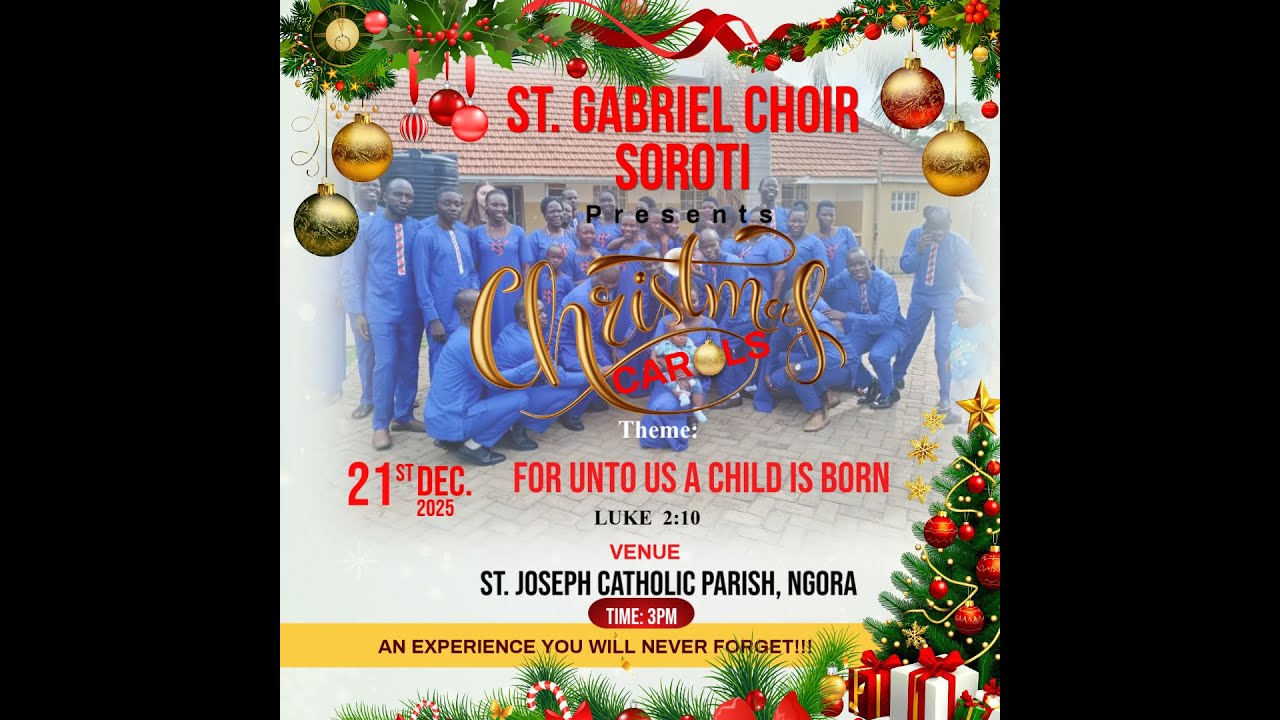 St. Gabriel Choir Presents 2025 Christmas Carols | December 21, 2025 | St. Joseph Catholic Parish