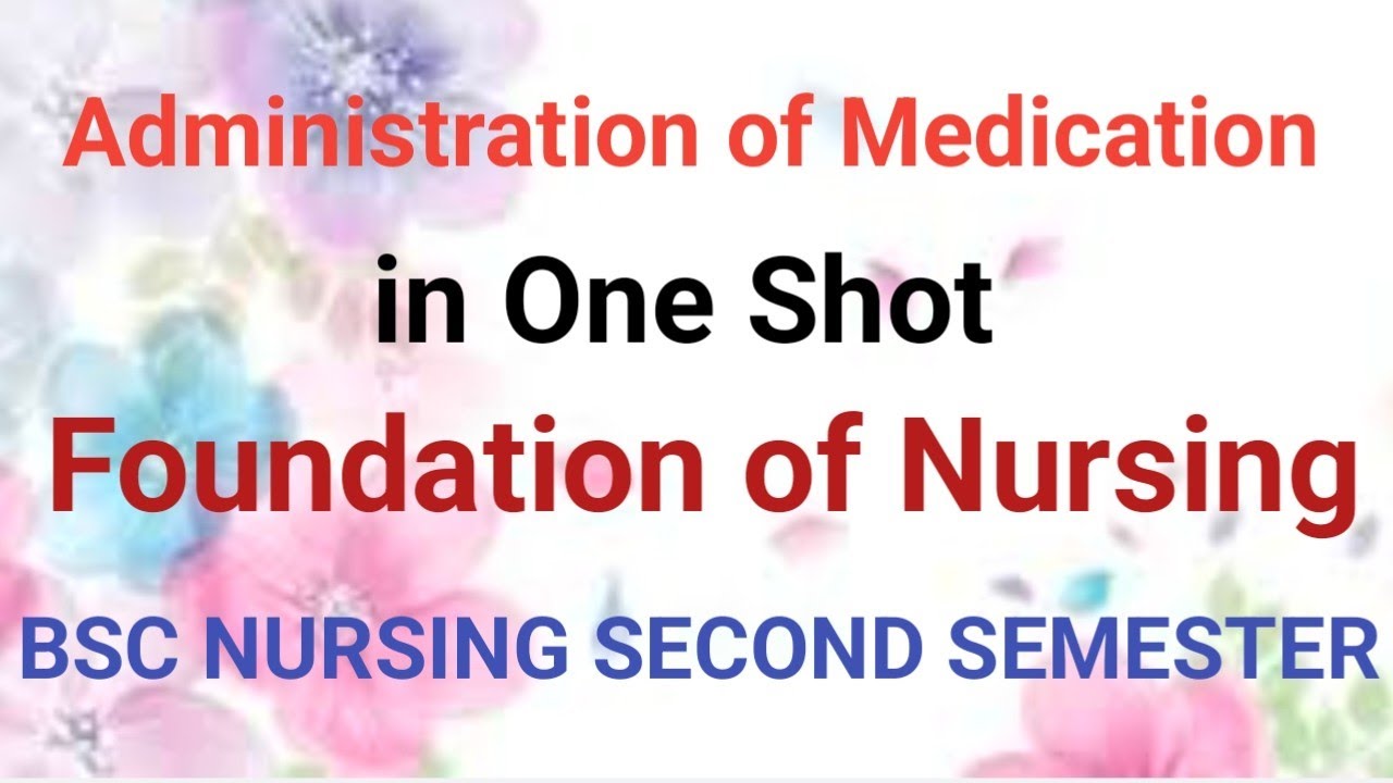 Administration of Medication in One Shot| FON vol.2