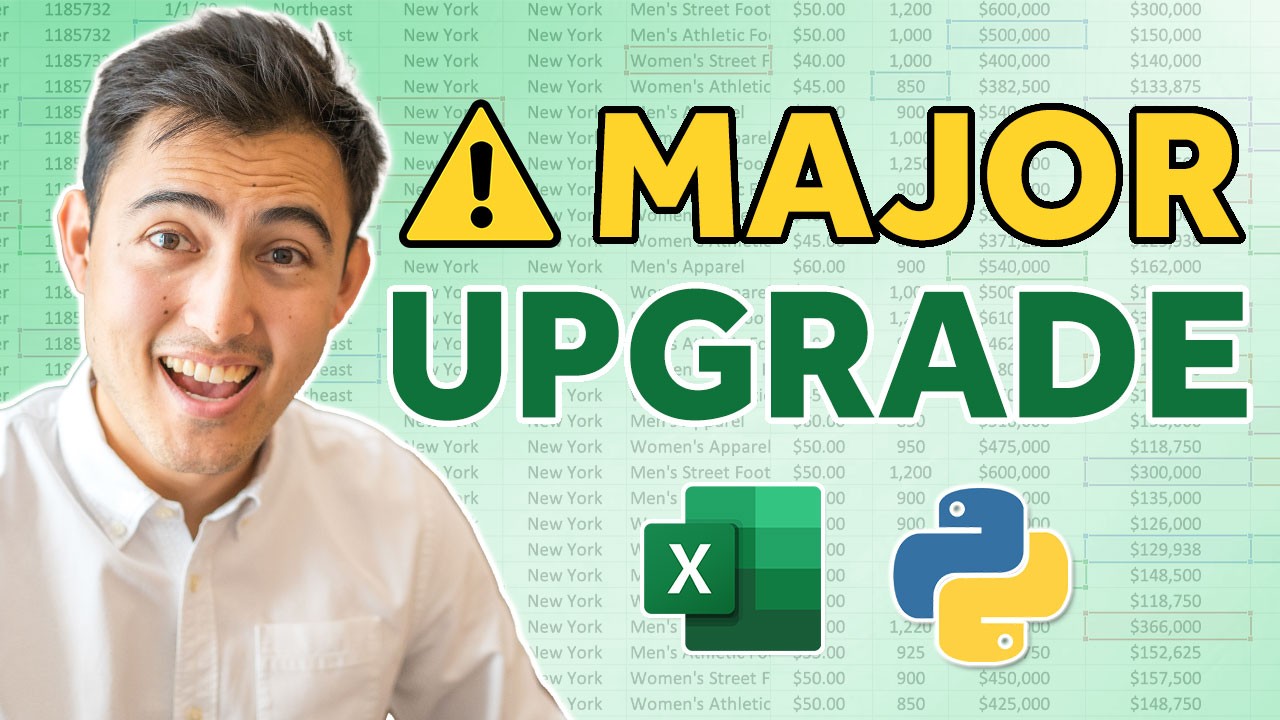 Python в Excel! КРУПНОЕ ОБНОВЛЕНИЕ для анализа и визуализации данных