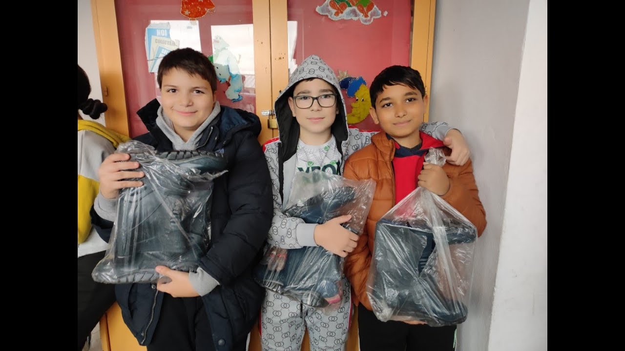 Ogra Kids Receive Winter Boots