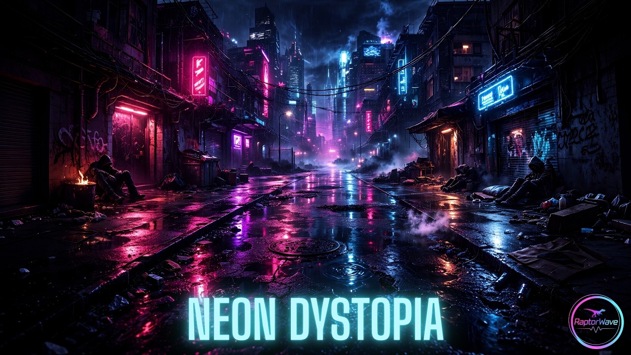 Dark Cyberpunk Synthwave Mix | Dystopian Atmosphere & Futuristic Darkness (1 Hour)