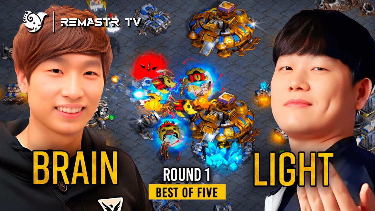 STARCRAFT FASTEST GOSU: BO5 🇰🇷 BRAIN vs LIGHT 🇰🇷 | R1 🔥