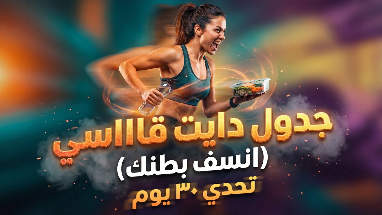 جدول دايت قاسي معمول بشكل علمي(انسف بطنك) تحدي ال ٣٠ يوم دايت 