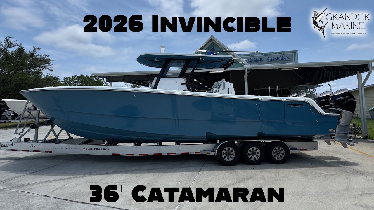 FOR SALE | 2026 Invincible 36' Catamaran 59F526 | GRANDER MARINE
