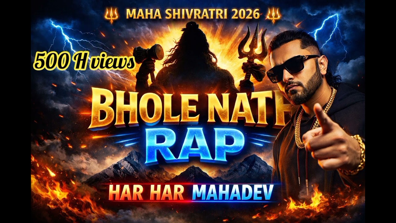 BHOLE NATH RAP 🔱 | Maha Shivratri 2026 Special | Har Har Mahadev | Desi Bhakti Rap