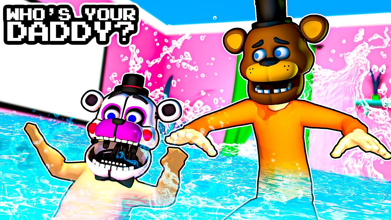 Baby FLOODED HOUSE in Who's your Daddy NEW UPDATE Freddy and Funtime Freddy Plays