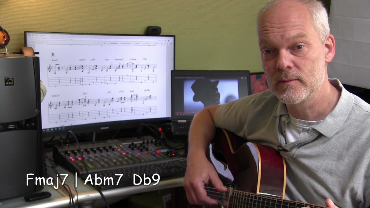 A Foggy Day - for Solo Jazz Guitar