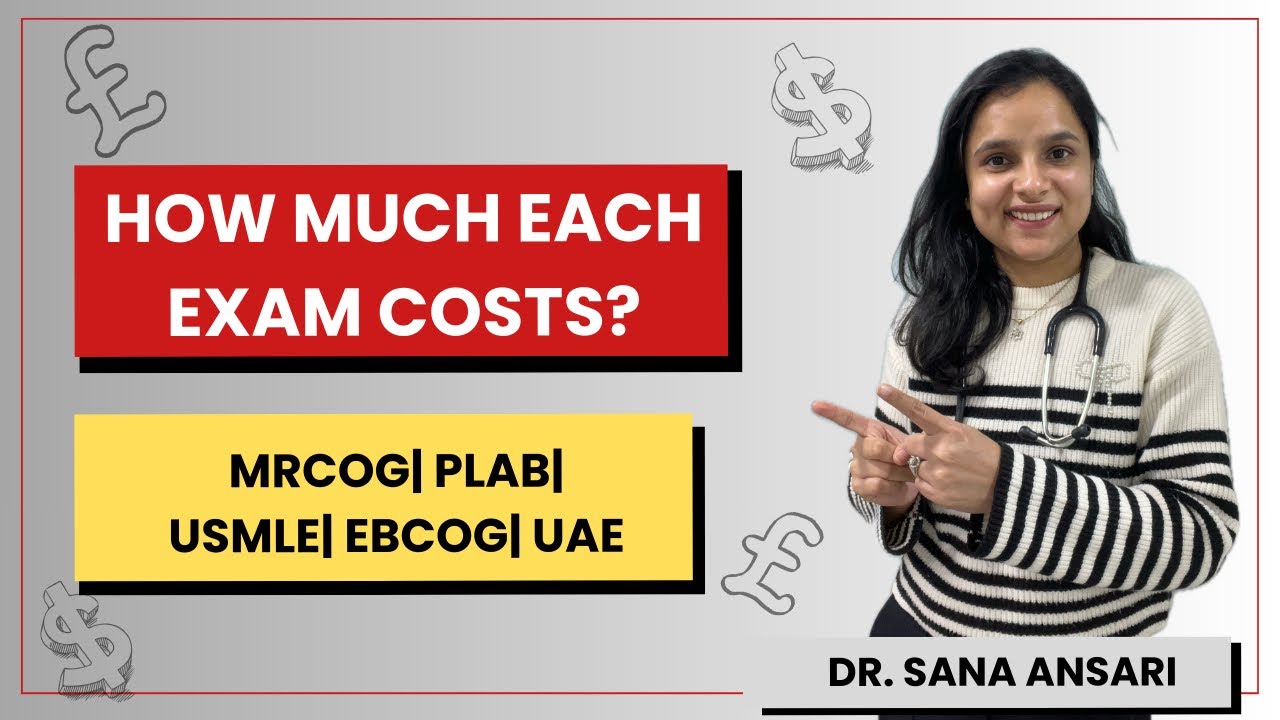 International Medical Exams Cost Comparison 2026 | MRCOG • PLAB • USMLE • EBCOG• UAE • • ARAB BOARD