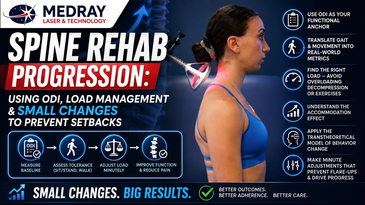 Spine Rehab Progression: Using ODI, Load Management & Small Changes to Prevent Setbacks