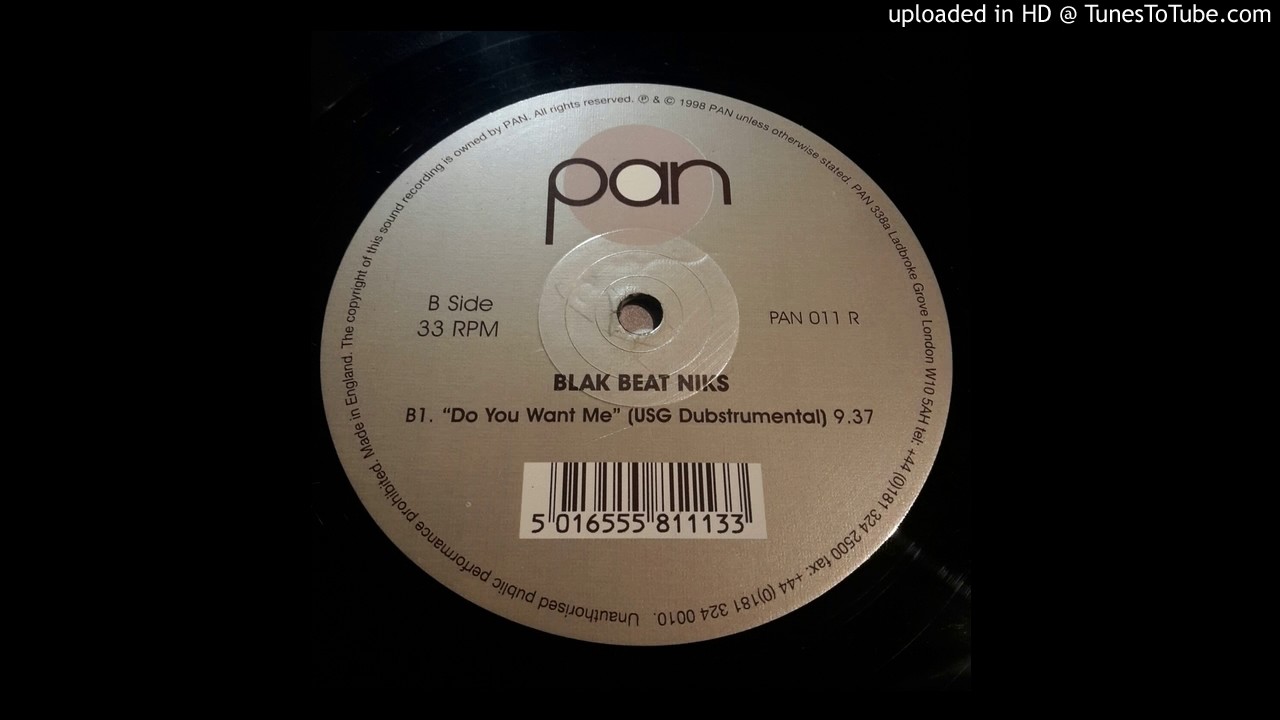 Blak Beat Niks ‎– Do You Want Me (USG's Dubstrumental Mix)