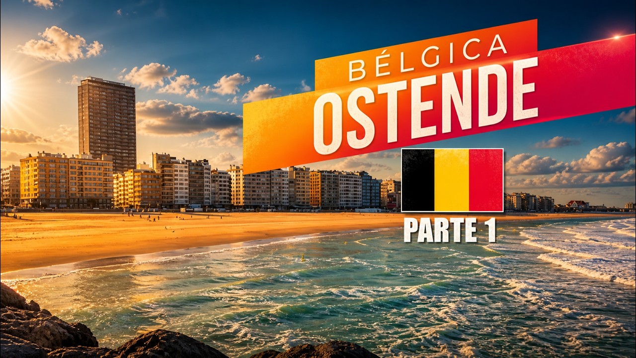 Chileno Visitando OOSTENDE / BÉLGICA🇧🇪 🌴 -  Parte 1 #misterroka #belgica #oostende #chileno