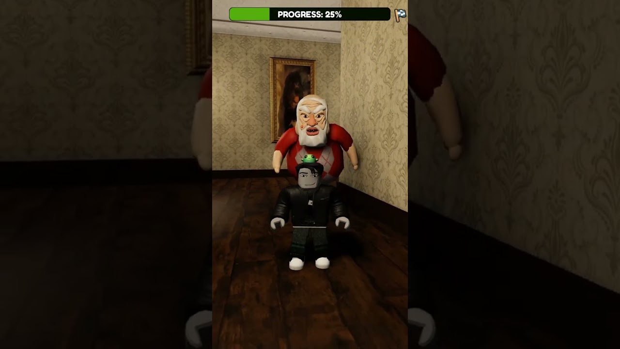 БЕГИ ОТ ДЕДУШКИ ROBLOX JUMPSCARE #digitalcircus #sprunki #мемы #смешно #анимация #roblox