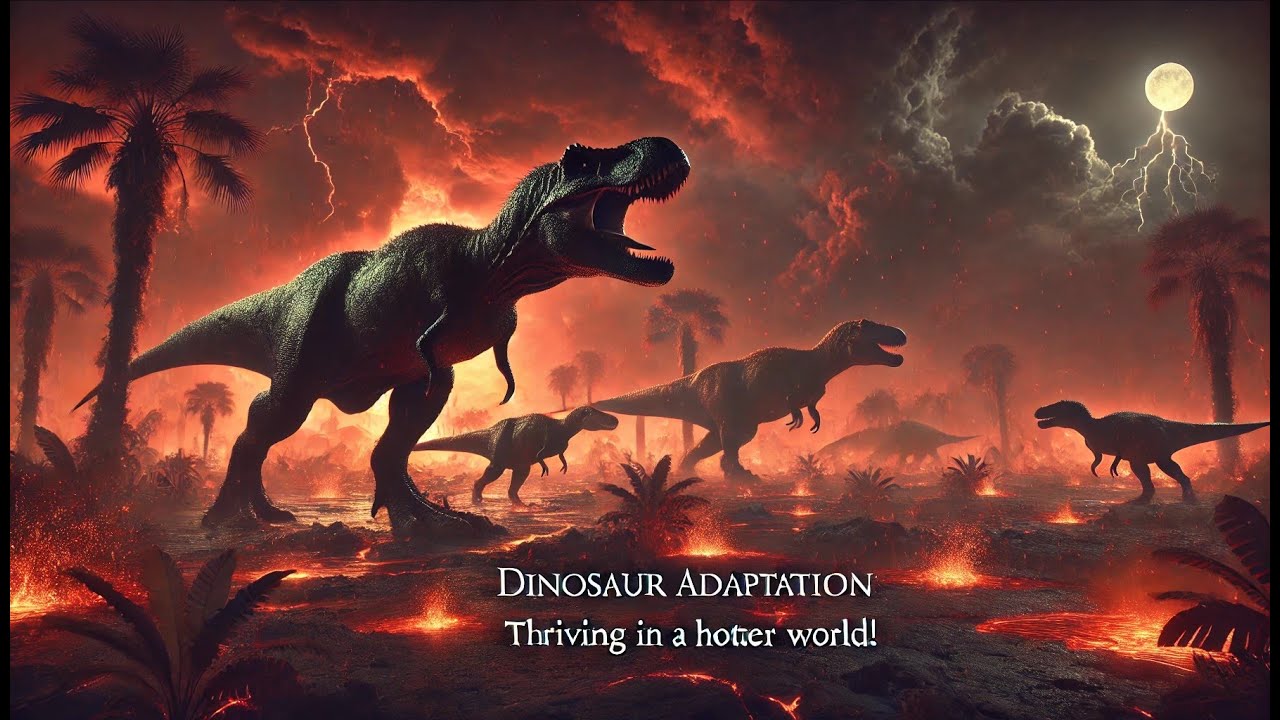Dinosaur Adaptation: Thriving in a Hotter World! 🌍🦖🔥