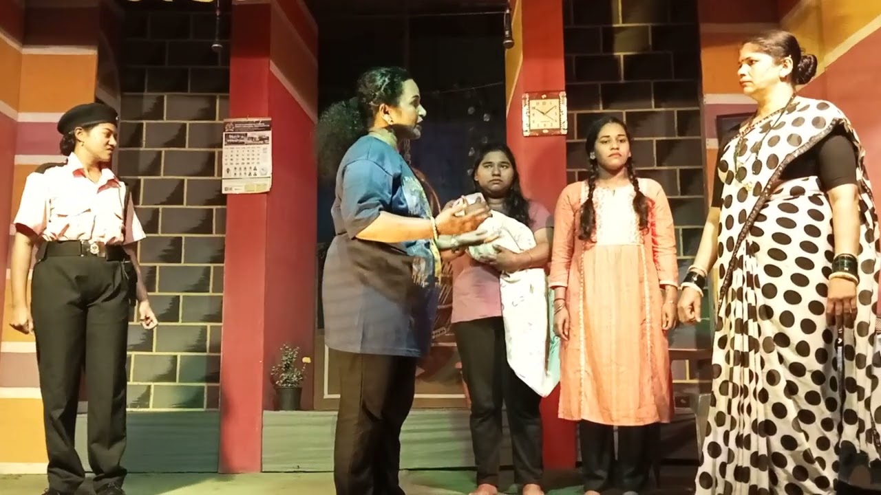  विनोदी नाटक अंगाशो  मागश्यो