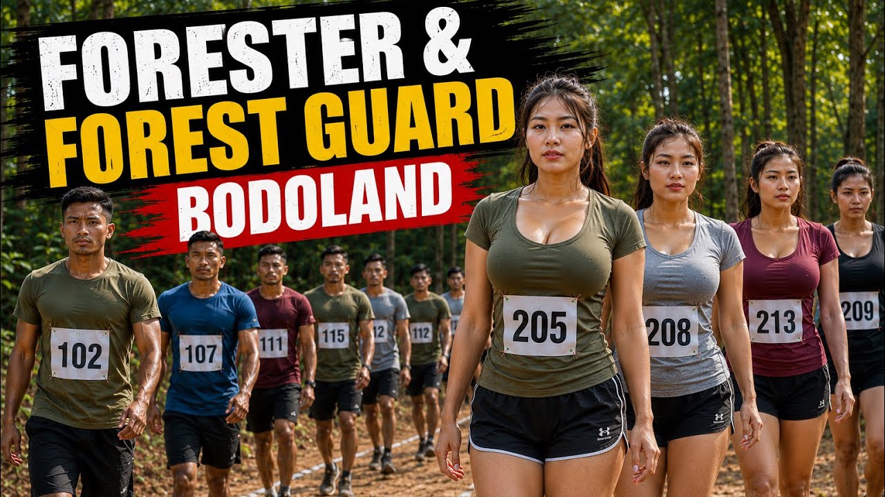 Forester & Forest Guard Physical Test || BTC || Bodoland 