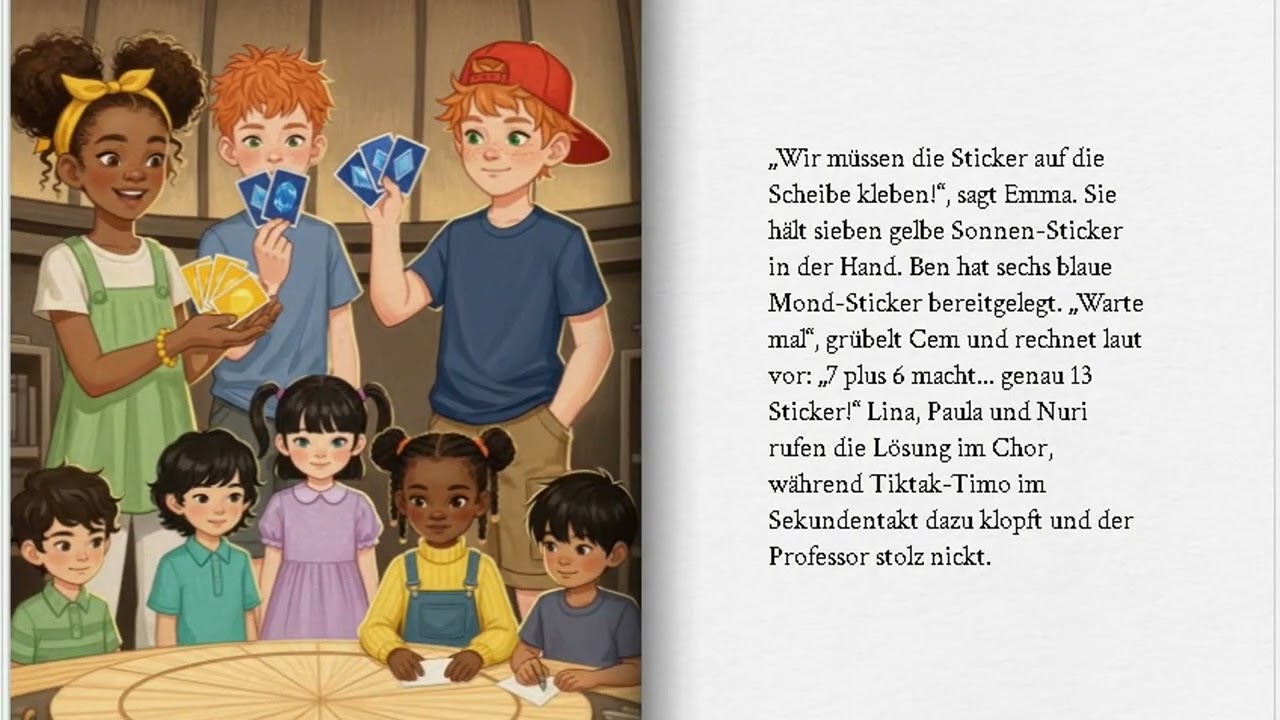 Das Tag und Nacht Fest German Kindergeschichte wissenschaftlicher Spaß für Kinder