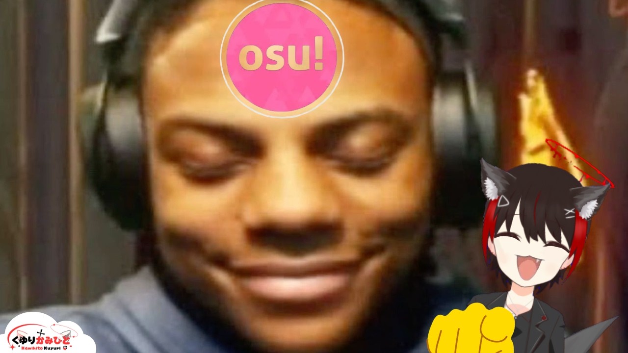 [ OSU! & LAZER ] Điên điên dở dở với trò chơi giai điệu đau tay | Kamihito Kuyuri