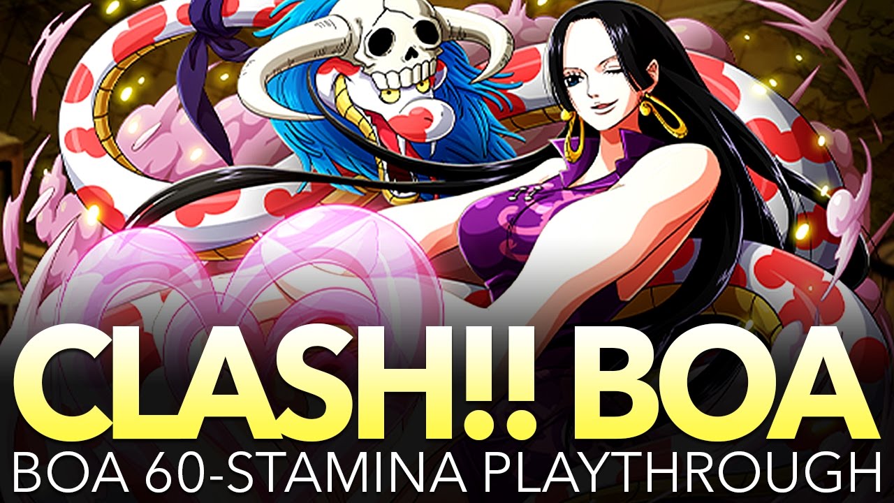 CLASH!! BOA HANCOCK 60-STAMINA PLAYTHROUGH! (One Piece Treasure Cruise - Global)