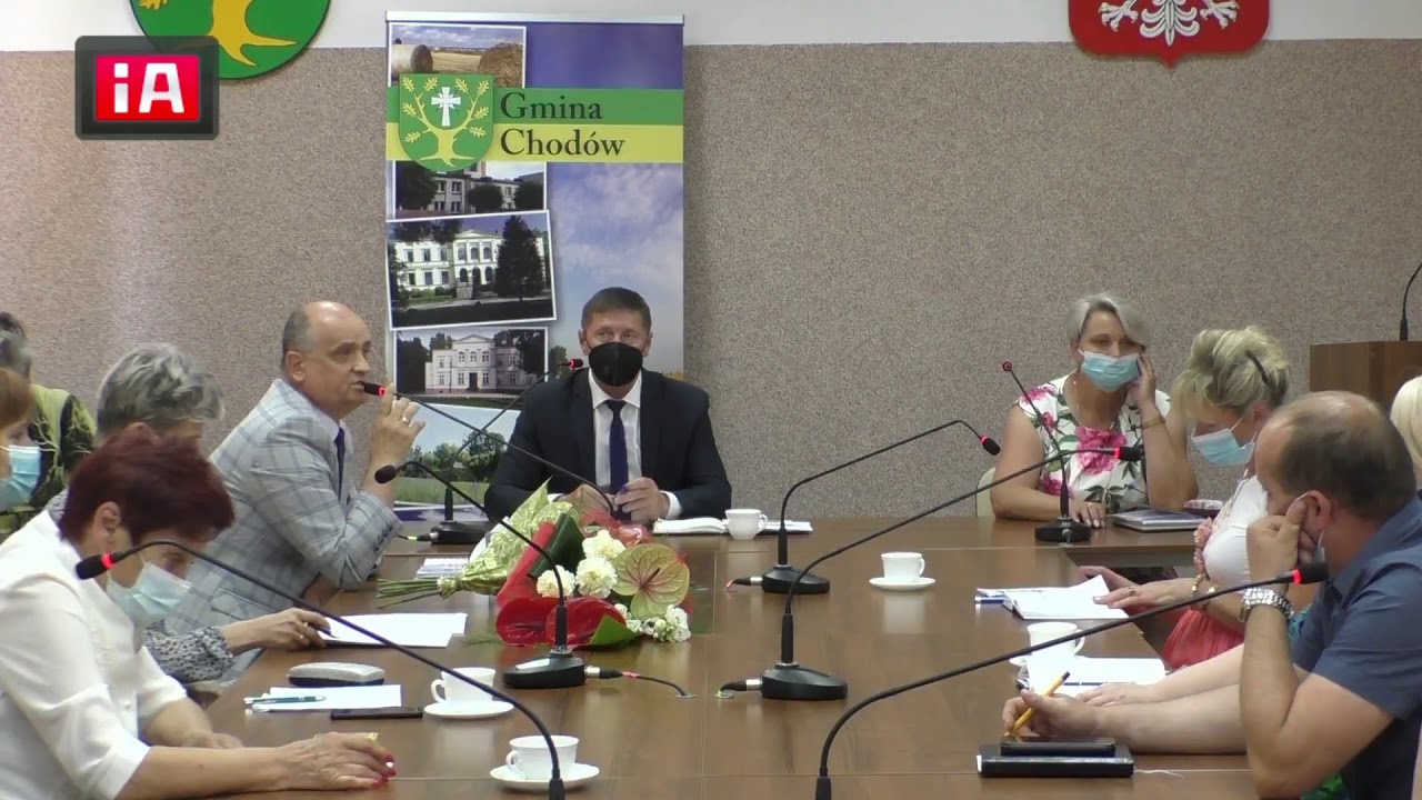 Gmina Chod&oacute;w &ndash; transmisja na żywo XXXIX Sesja Rady Gminy w Chodowie
