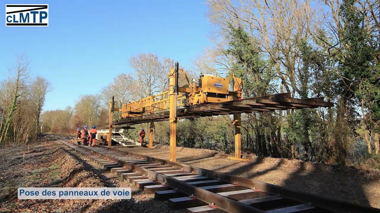 Longuefuye 2024 (53) - Travaux ferroviaires CLMTP