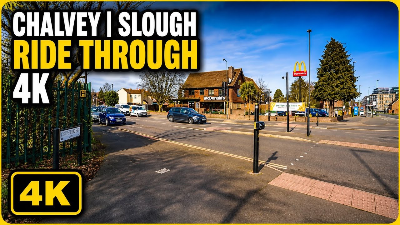 Chalvey | Slough | Ride Through | 4K