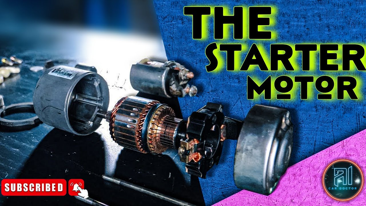 FIX Your Starter Motor FAST |How to fix rebuild and clean starter motor