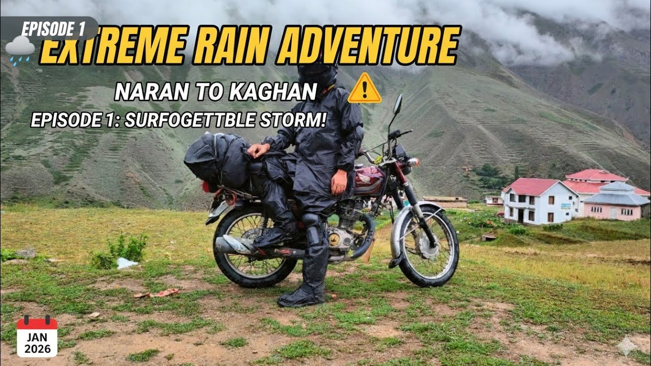 ​Naran Mein Pehli Barish: Aisa Mausam Pehle Kabhi Nahi Dekha! ⛈️