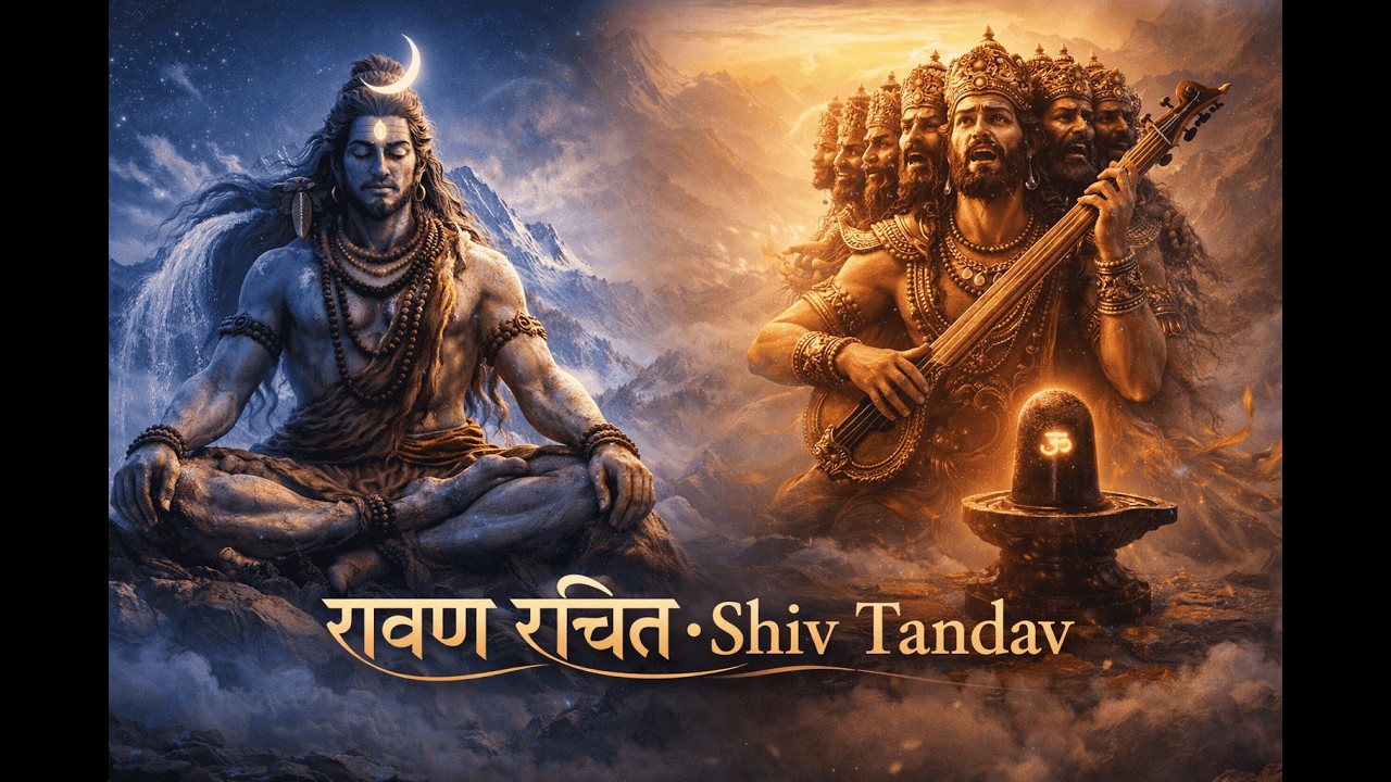 शिव तांडव स्तोत्रम् | Shiv Tandav Strotram with Lyrics | रावण रचित महामंत्र | Har Har Mahadev